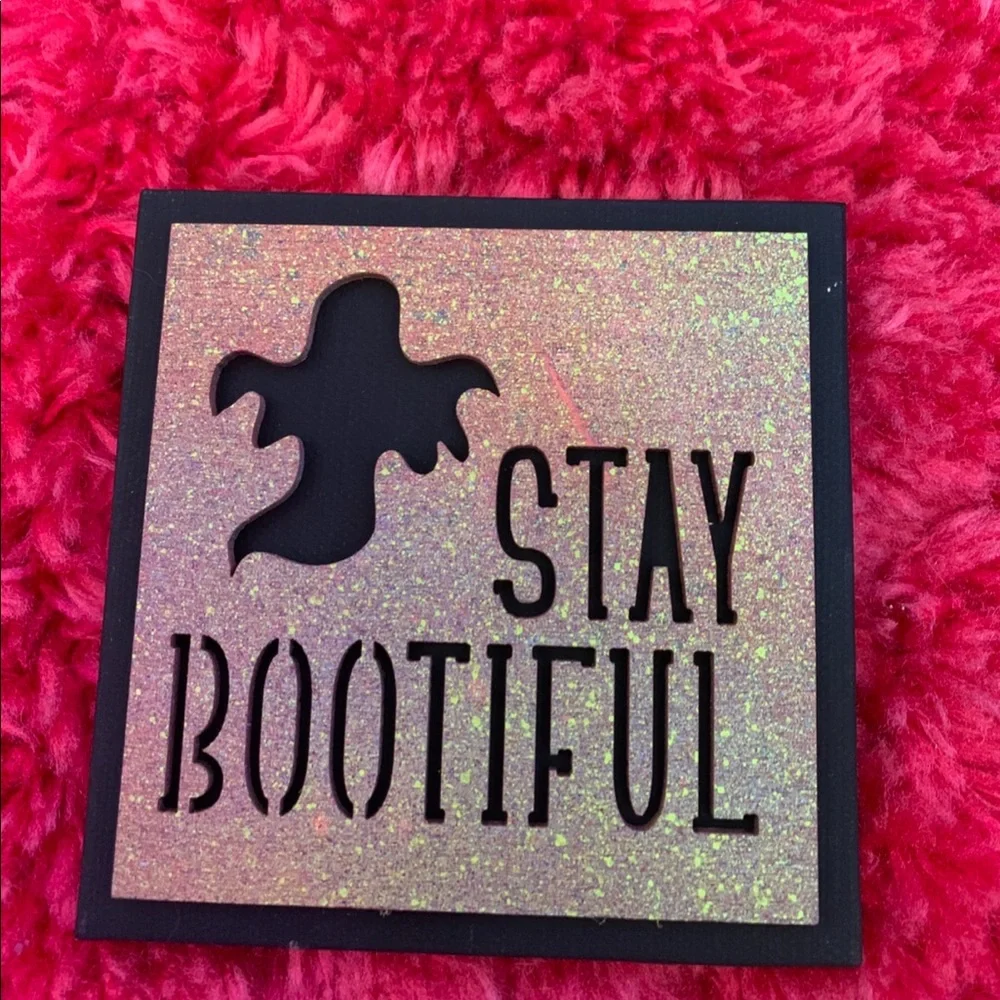 HANDMADE BOOTIFUL GHOST CANVAS